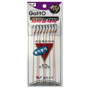 [월척조구] 케브라 외바늘 채비