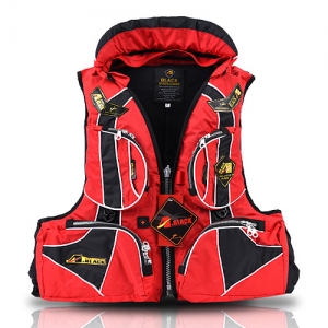 A_BLACK 4계절 구명복 레드