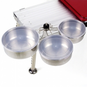 아피스 스테인레스 떡밥 그릇 거치대 3종세트 (중층좌대/낚시의자공용)